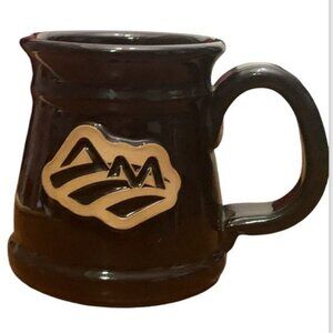 Handcrafted SHS Stoneware Mug With Mountain Design